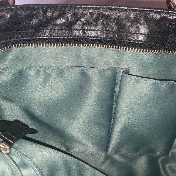 Coach Black Leather Shoulder Bag - Picture 5 of 7